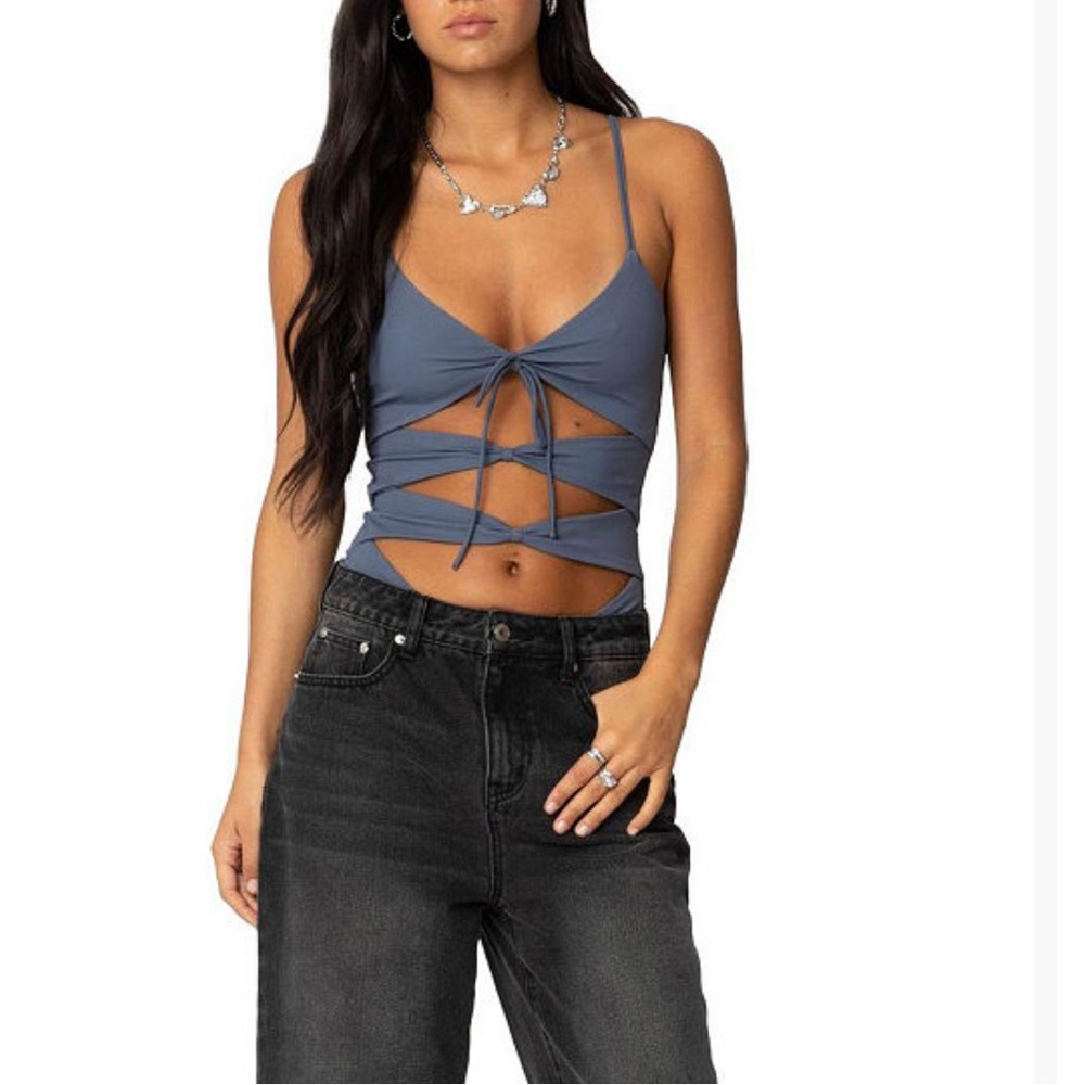 Stylish Blue Women's Top
